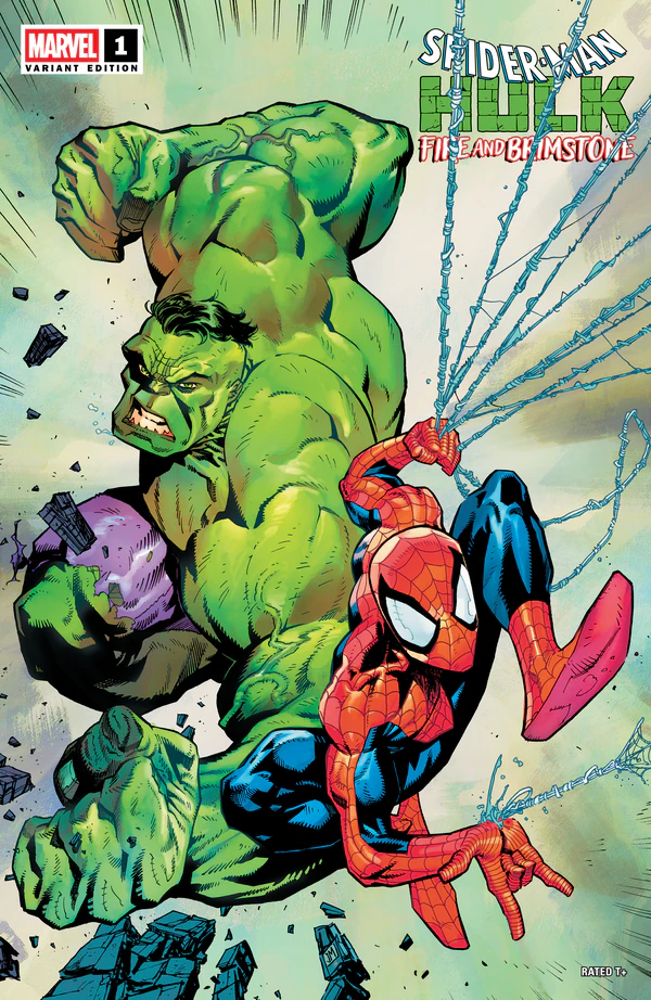 Spider-Man/Hulk: Fire And Brimstone: Doaly Variant #1 - Cover 8
